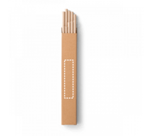 Conjunto de 10 palhinhas em papel kraft LAMONE